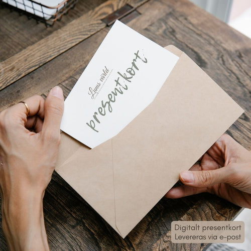 Digitalt presentkort