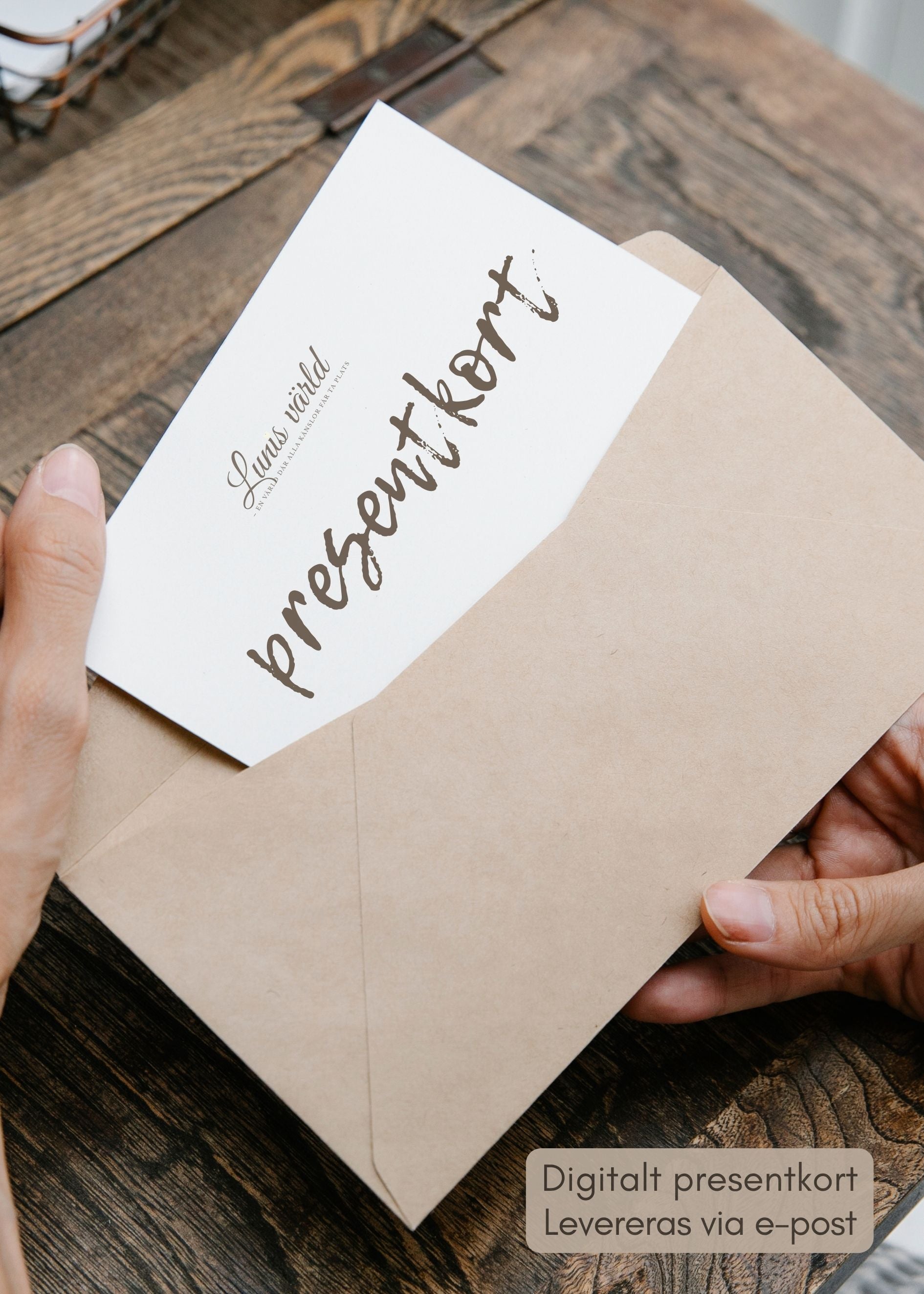 Digitalt presentkort