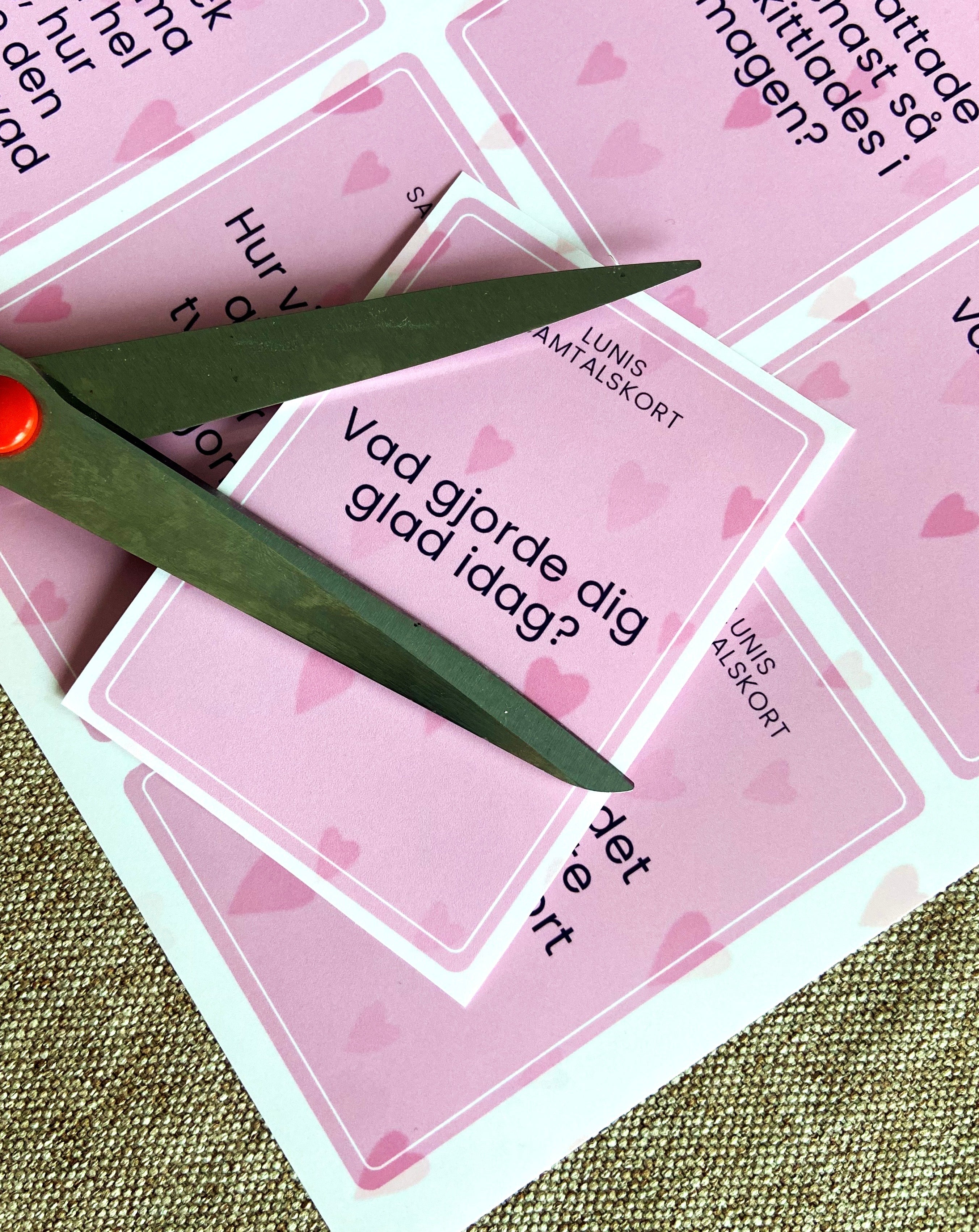 Digitalt Personligt hjärtebrev & Samtalskort | Alla hjärtans dag