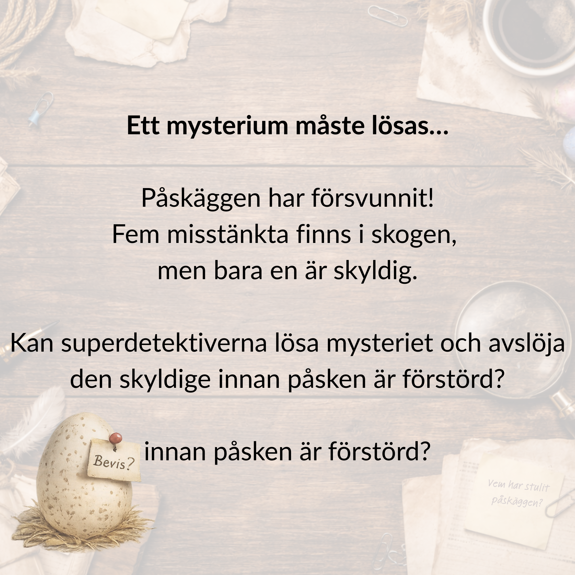 Påskmysteriet - de stulna äggen | 2026