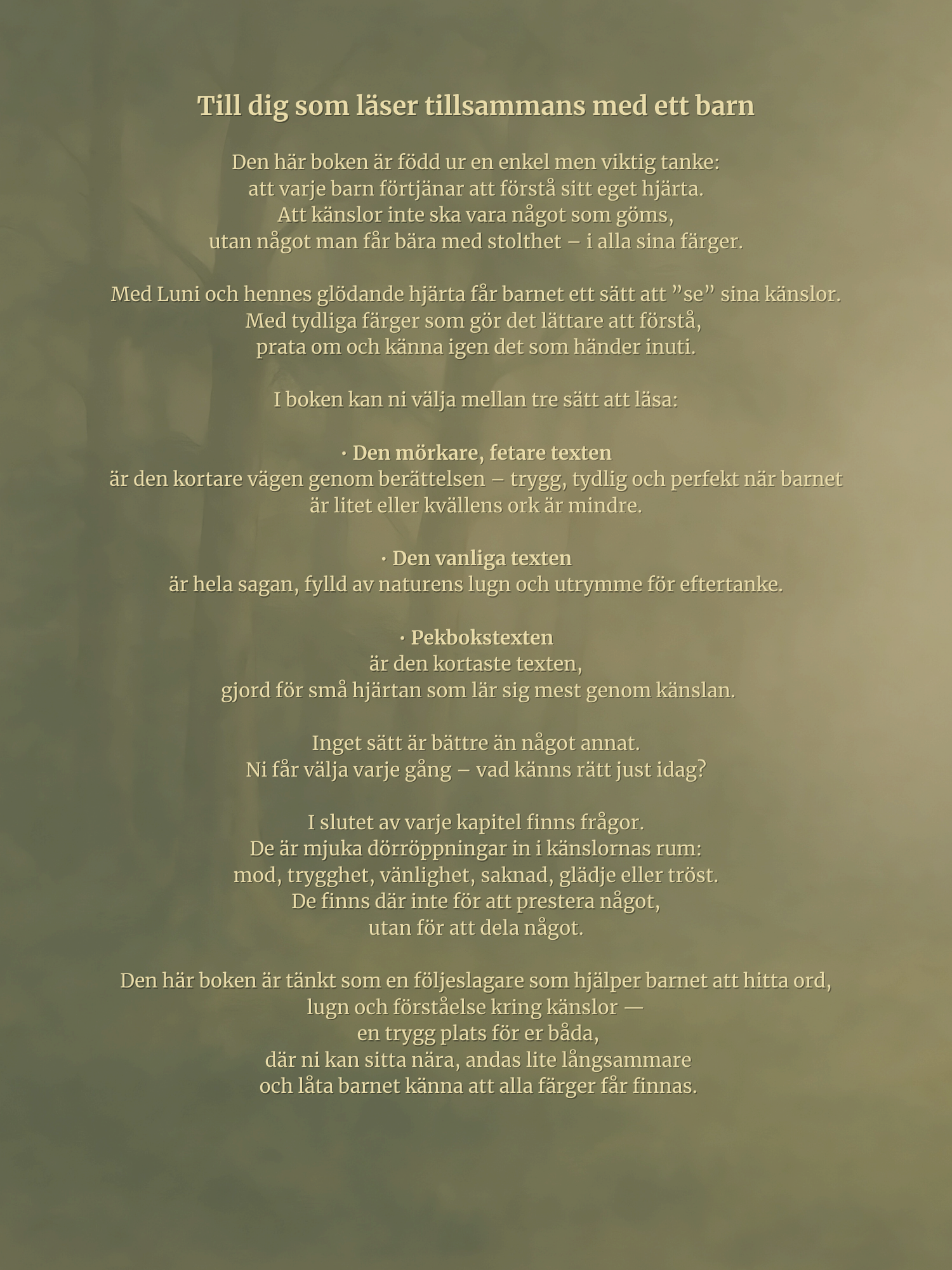 Boken - Luni och hjärtats alla färger